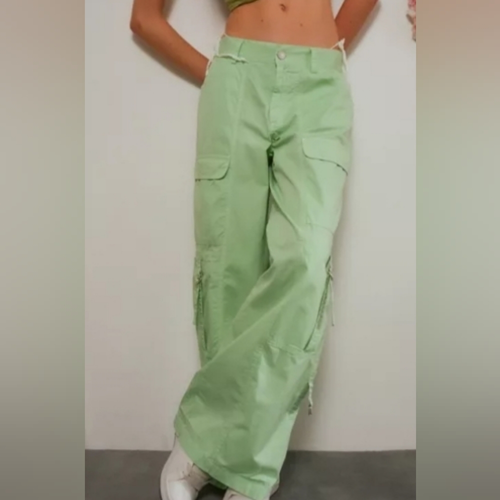 Urban Outfitters Cargo Pants BDG UO Mint Green NWT XS